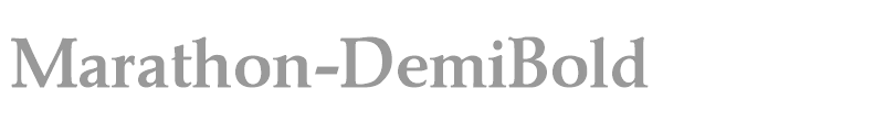Marathon-DemiBold