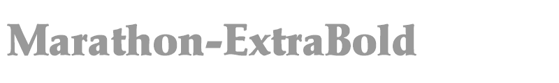 Marathon-ExtraBold