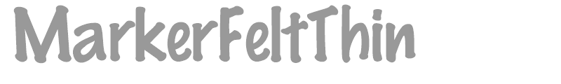 MarkerFeltThin