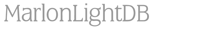 MarlonLightDB