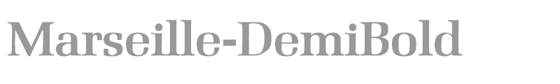 Marseille-DemiBold