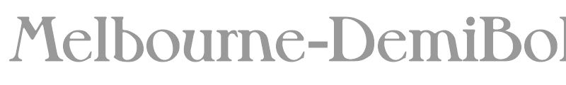 Melbourne-DemiBold