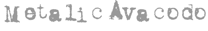 Metalic Avacodo