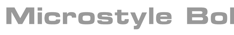 Microstyle Bold Extended ATT