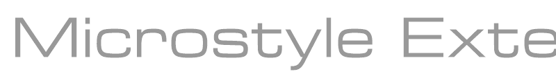 Microstyle Extended ATT