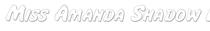 Miss Amanda Shadow Ital