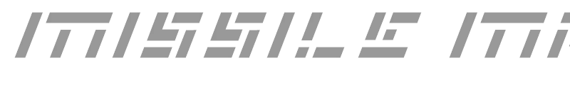 Missile Man Italic