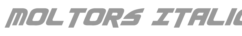 Moltors Italic
