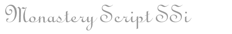 Monastery Script SSi