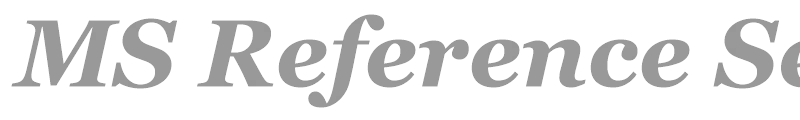 MS Reference Serif