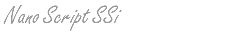Nano Script SSi