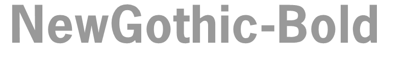 NewGothic-Bold