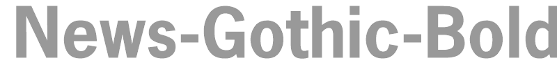 News-Gothic-Bold