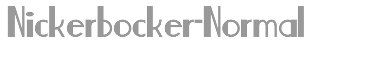 Nickerbocker-Normal