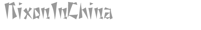 NixonInChina