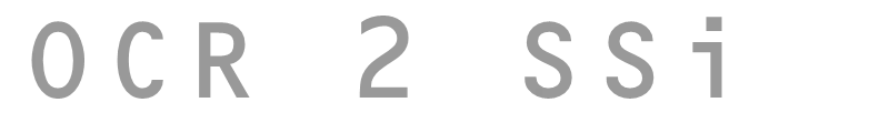 OCR 2 SSi