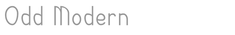 Odd Modern
