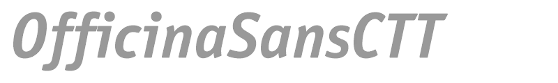 OfficinaSansCTT
