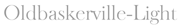 Oldbaskerville-Light