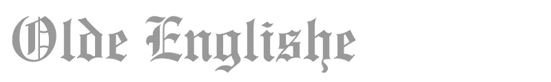 Olde Englishe
