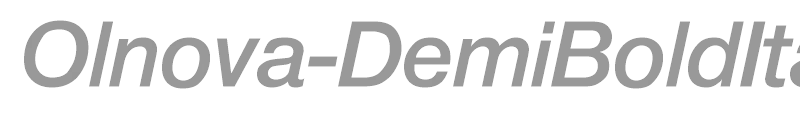 Olnova-DemiBoldIta
