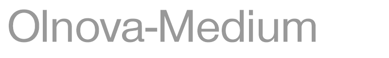 Olnova-Medium