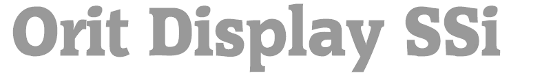 Orit Display SSi