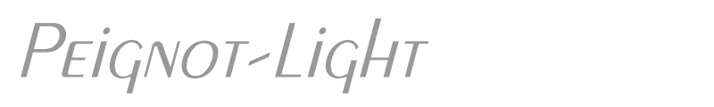 Peignot-Light