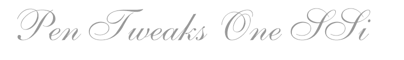 Pen Tweaks One SSi