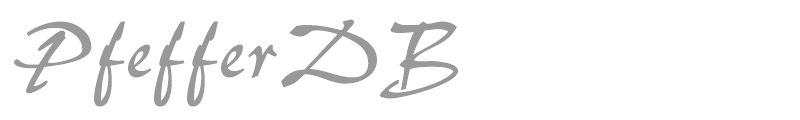 PfefferDB