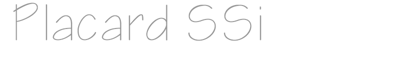 Placard SSi