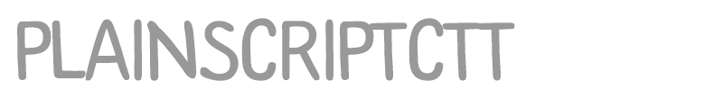 PlainScriptCTT