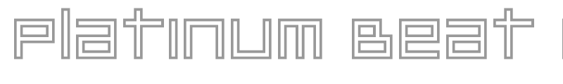 Platinum Beat BTN Outline