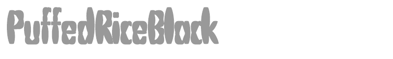 PuffedRiceBlack