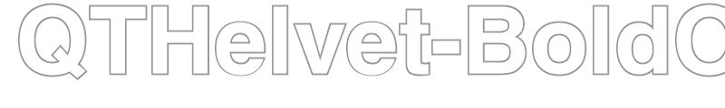 QTHelvet-BoldOutline