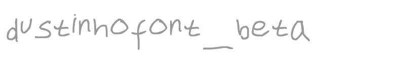 Dustinhofont