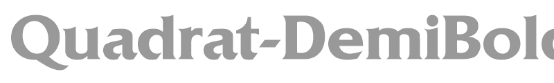 Quadrat-DemiBold