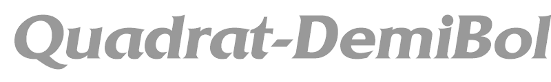 Quadrat-DemiBoldIta