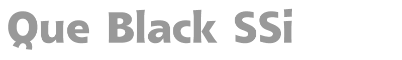 Que Black SSi