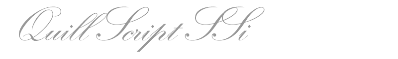 Quill Script SSi