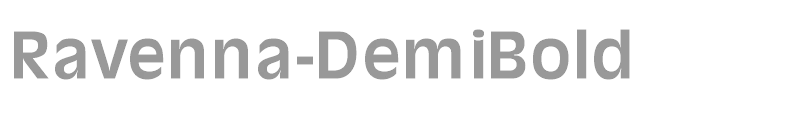 Ravenna-DemiBold