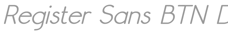 Register Sans BTN Dm