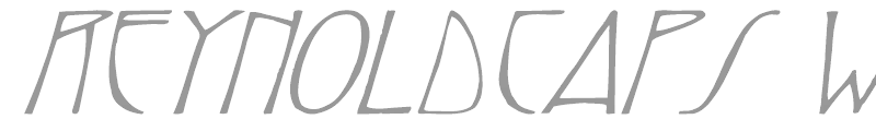 ReynoldCaps Wd italic