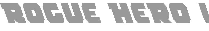 Rogue Hero Left