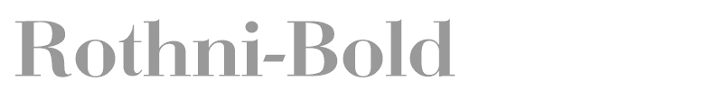 Rothni-Bold