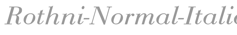 Rothni-Normal-Italic