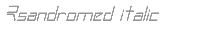 Rsandromed italic