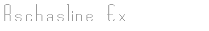 Rschasline Ex