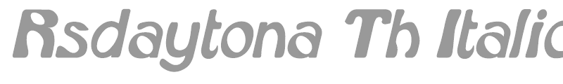 Rsdaytona Th Italic