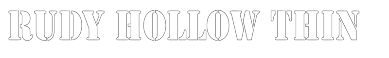 Rudy Hollow Thin